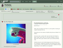 Tablet Screenshot of pinkpalkia.deviantart.com