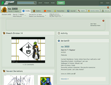 Tablet Screenshot of nx-3000.deviantart.com
