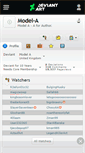 Mobile Screenshot of model-a.deviantart.com