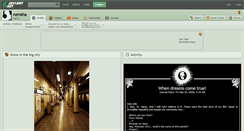 Desktop Screenshot of nensha.deviantart.com