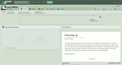 Desktop Screenshot of levy-wilson.deviantart.com