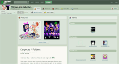 Desktop Screenshot of phineas-and-isabella.deviantart.com
