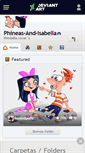 Mobile Screenshot of phineas-and-isabella.deviantart.com