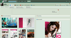 Desktop Screenshot of oolia.deviantart.com