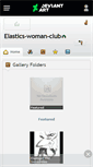 Mobile Screenshot of elastics-woman-club.deviantart.com
