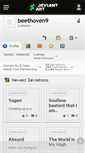 Mobile Screenshot of beethoven9.deviantart.com