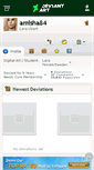 Mobile Screenshot of amisha84.deviantart.com