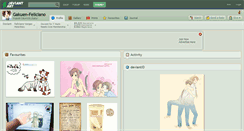 Desktop Screenshot of gakuen-feliciano.deviantart.com