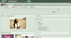 Desktop Screenshot of dnty.deviantart.com
