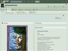 Tablet Screenshot of keironusmoronus.deviantart.com