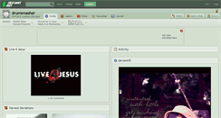 Desktop Screenshot of drumsmasher.deviantart.com