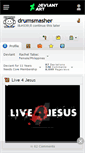 Mobile Screenshot of drumsmasher.deviantart.com