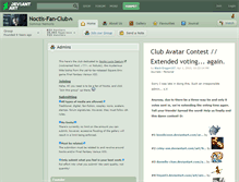 Tablet Screenshot of noctis-fan-club.deviantart.com