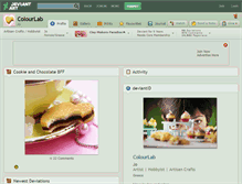 Tablet Screenshot of colourlab.deviantart.com