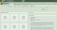 Desktop Screenshot of footboy2604.deviantart.com