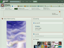 Tablet Screenshot of drstyles.deviantart.com
