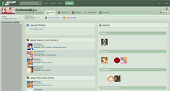 Desktop Screenshot of gundamgirls.deviantart.com