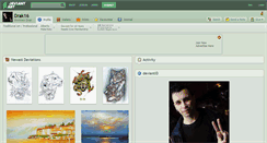 Desktop Screenshot of drak16.deviantart.com