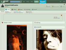 Tablet Screenshot of amourartetevasion.deviantart.com