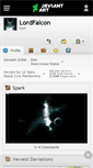 Mobile Screenshot of lordfalcon.deviantart.com