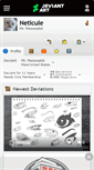 Mobile Screenshot of neticule.deviantart.com