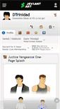 Mobile Screenshot of dtrinidad.deviantart.com