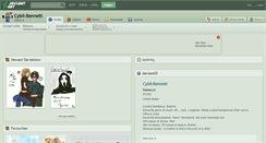Desktop Screenshot of cybil-bennett.deviantart.com