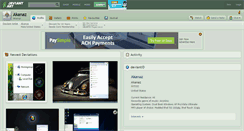 Desktop Screenshot of akanaz.deviantart.com
