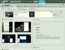 Tablet Screenshot of akanaz.deviantart.com