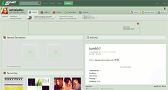 Desktop Screenshot of oohlaladies.deviantart.com