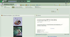 Desktop Screenshot of mariposa-nocturna.deviantart.com