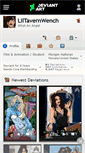 Mobile Screenshot of liltavernwench.deviantart.com