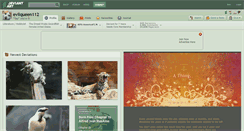 Desktop Screenshot of evilqueen112.deviantart.com