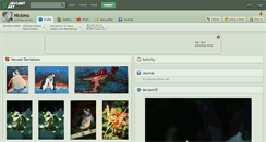 Desktop Screenshot of nickmo.deviantart.com