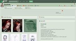 Desktop Screenshot of emzydude.deviantart.com