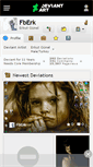 Mobile Screenshot of fberk.deviantart.com