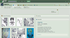 Desktop Screenshot of dragnclaw.deviantart.com