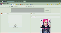 Desktop Screenshot of colorful-ayako.deviantart.com