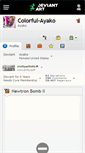 Mobile Screenshot of colorful-ayako.deviantart.com