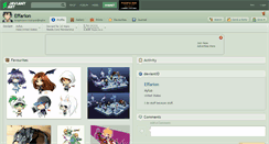 Desktop Screenshot of effarion.deviantart.com