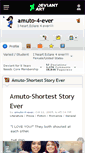 Mobile Screenshot of amuto-4-ever.deviantart.com