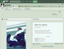 Tablet Screenshot of jerkjerky.deviantart.com