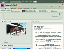 Tablet Screenshot of lisasamazingstock.deviantart.com