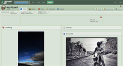 Desktop Screenshot of lazy-lizzard.deviantart.com