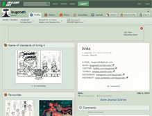 Tablet Screenshot of laugonati.deviantart.com