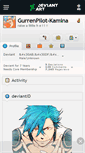 Mobile Screenshot of gurrenpilot-kamina.deviantart.com