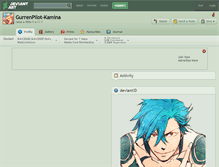 Tablet Screenshot of gurrenpilot-kamina.deviantart.com