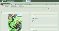 Desktop Screenshot of dongurikyouko.deviantart.com