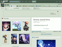 Tablet Screenshot of me-mai.deviantart.com