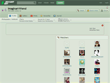 Tablet Screenshot of imaginari-friend.deviantart.com
